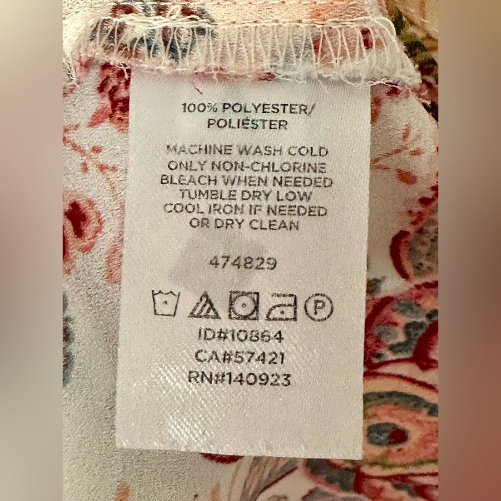 LOFT Floral Patterned Sleeveless Top - Picture 5 of 6